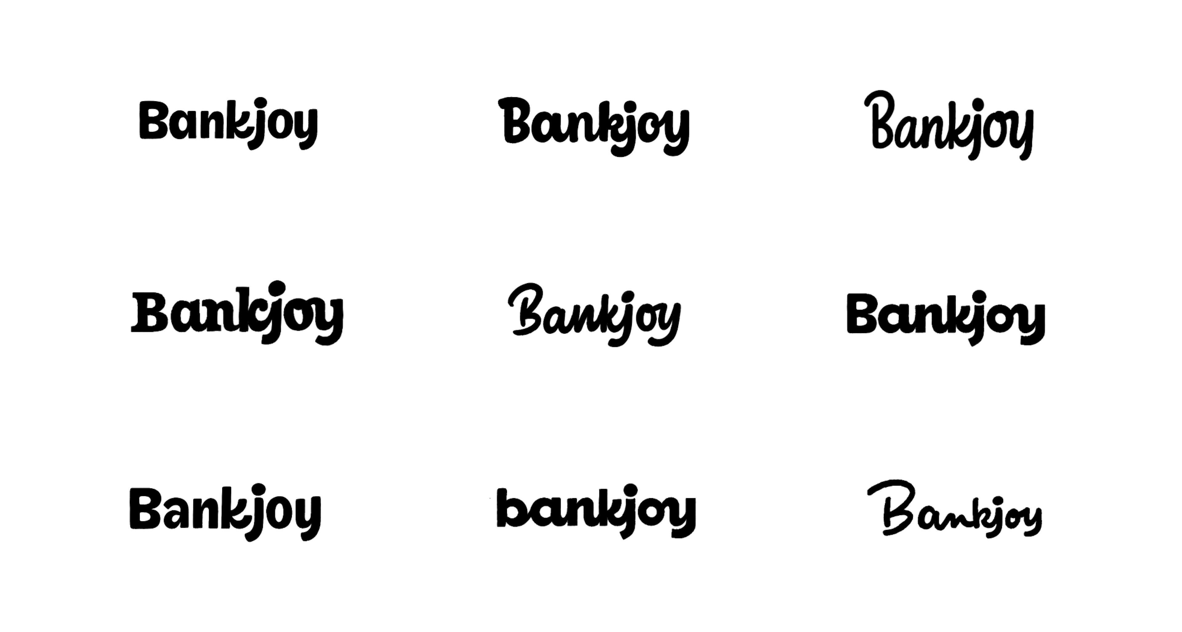 Bankjoy sketches