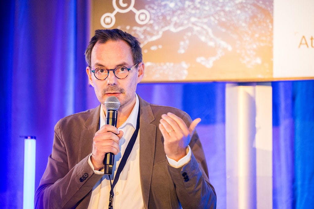 Thierry Mathieu during Eurogas conference
