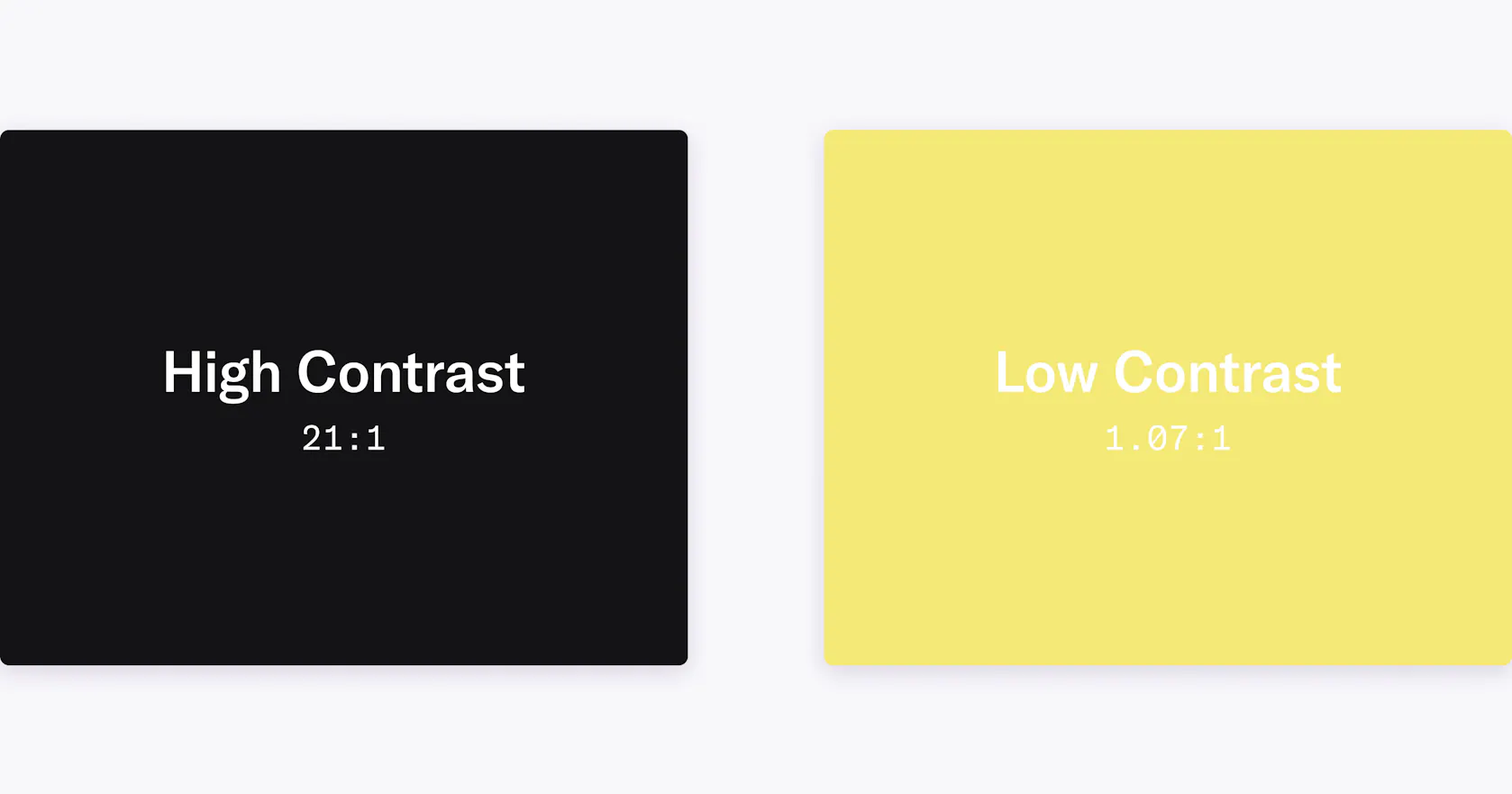 Color Contrasst Example Imager Why Does Color Contrast Matter for Web Accessibility