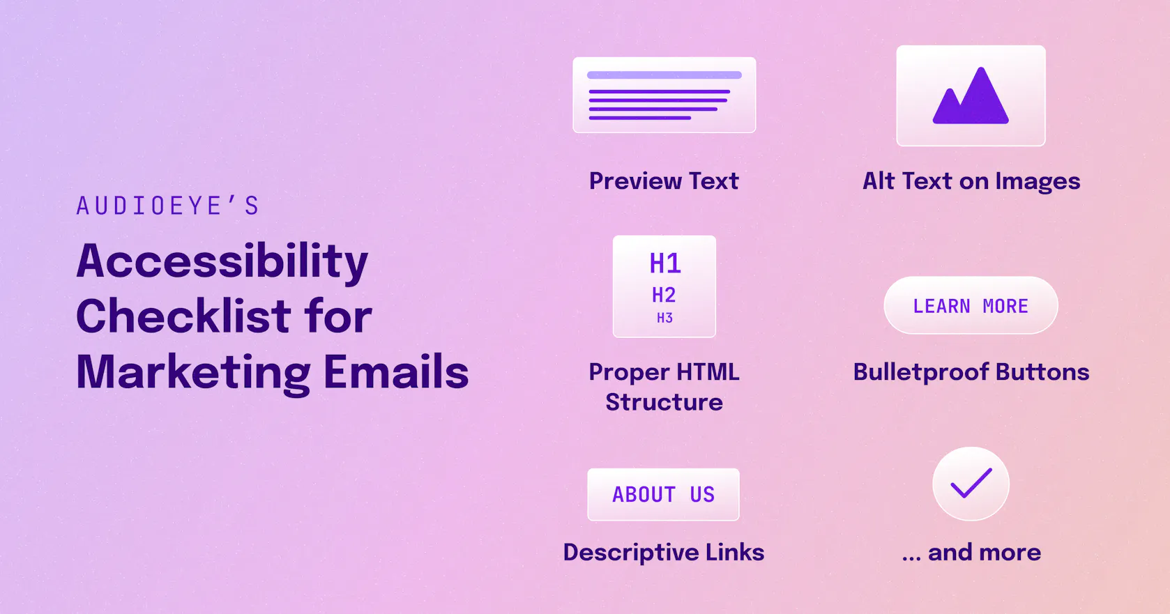 How We Make Our Emails Accessible at AudioEye