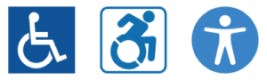 Accessibility icons