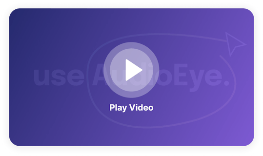 Video thumbnail to play video explain AudioEye's technology and services
