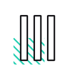 An illustration of the roman numeral 3 to represent Title III