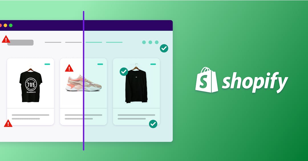 Accessibility errors on a Shopify page