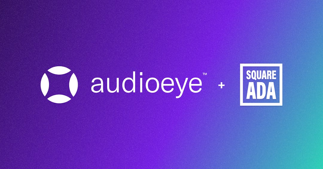 audioeye + Square ADA
