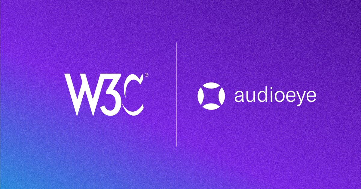 AudioEye Joins the World Wide Web Consortium