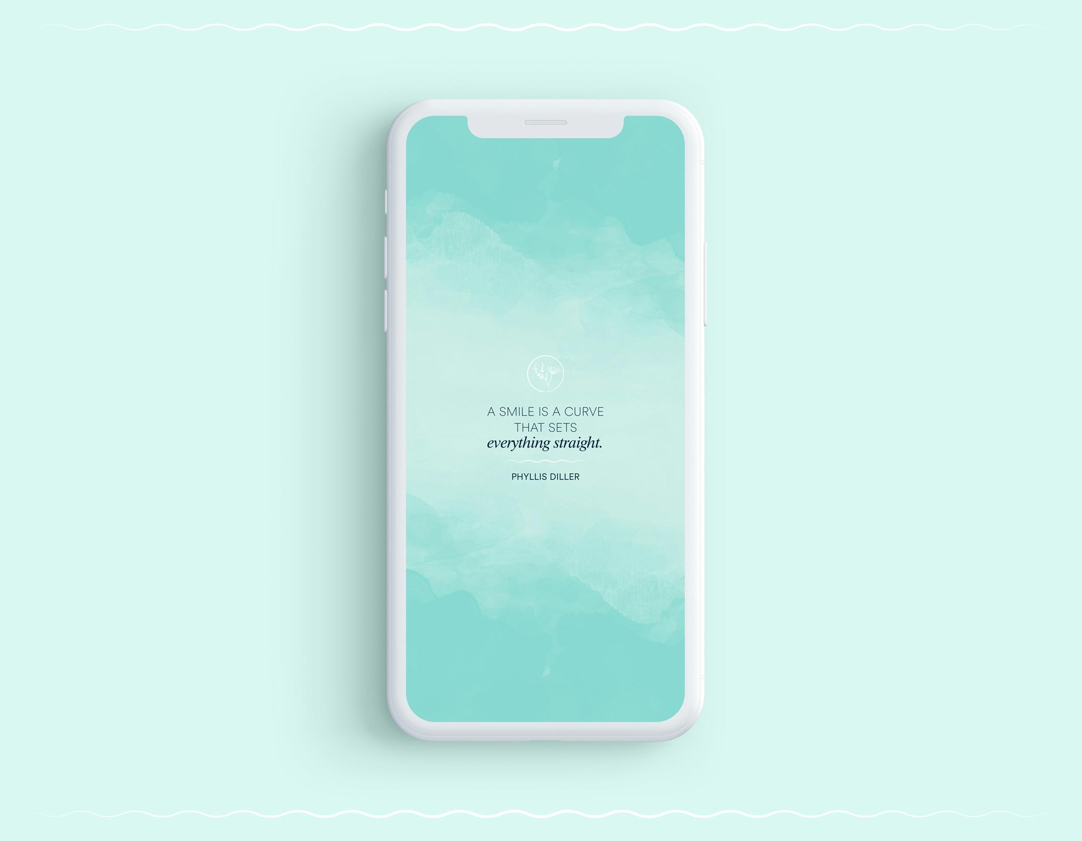 confidence iphone quote wallpaper