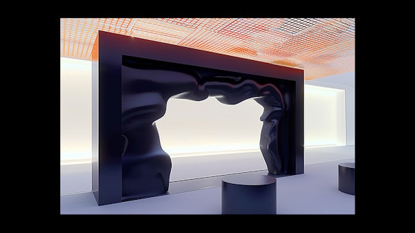 Set design for fashion scene by Aurélie Aulaire – visual atmosphere