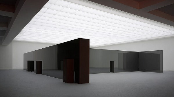 Pop-up setup with clean design by Aurélie Aulaire – creative direction