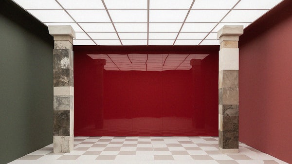 Set design scene by Aurélie Aulaire – visual atmosphere