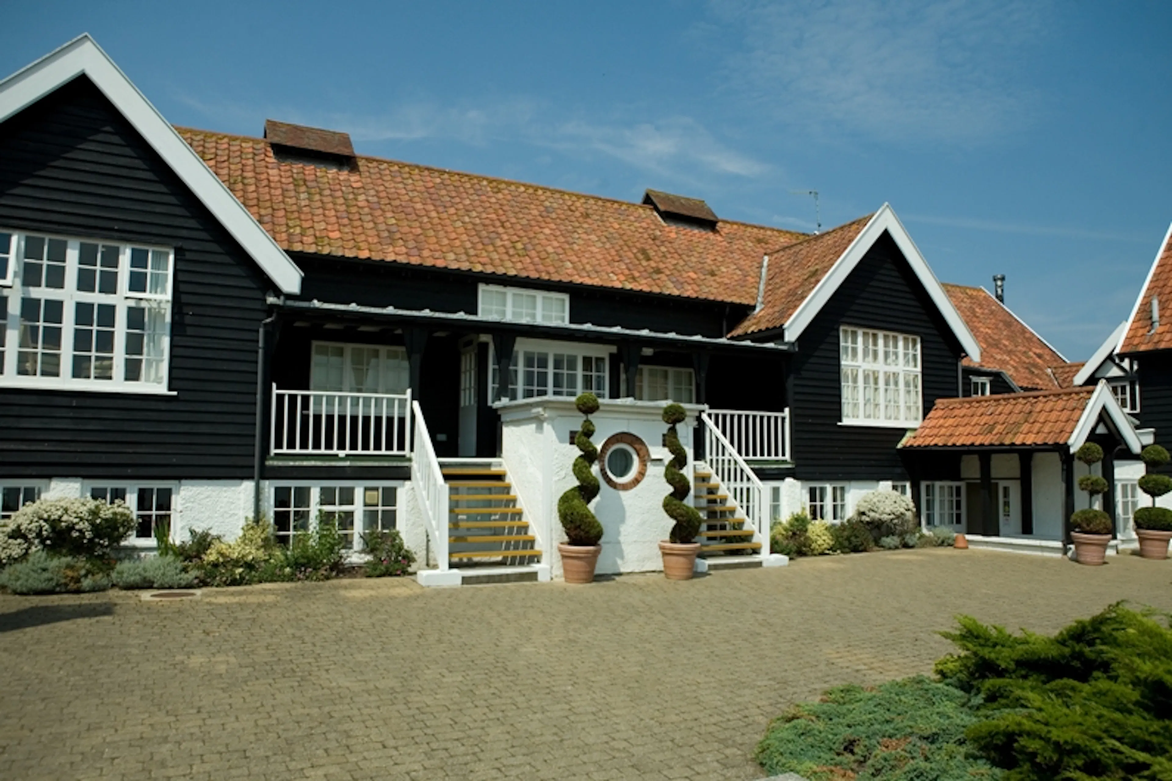 The hotel at Thorpeness Golf Club in Suffolk.  