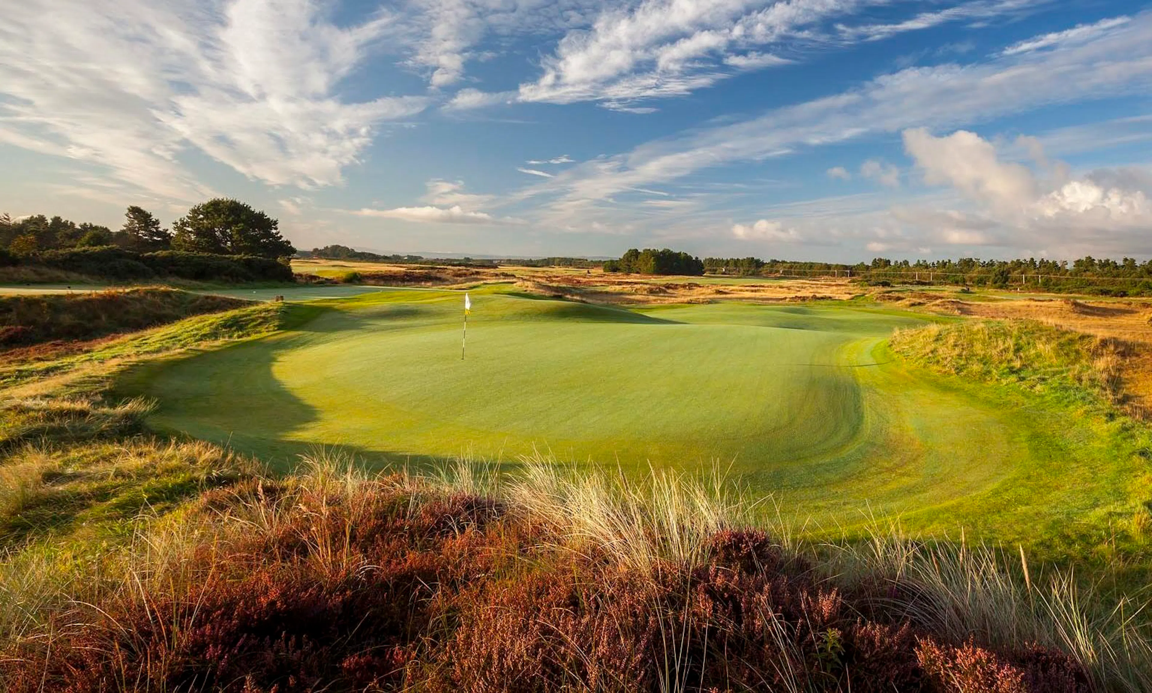 The Glasgow Gailes Golf Club in Ayrshire, Scotland
