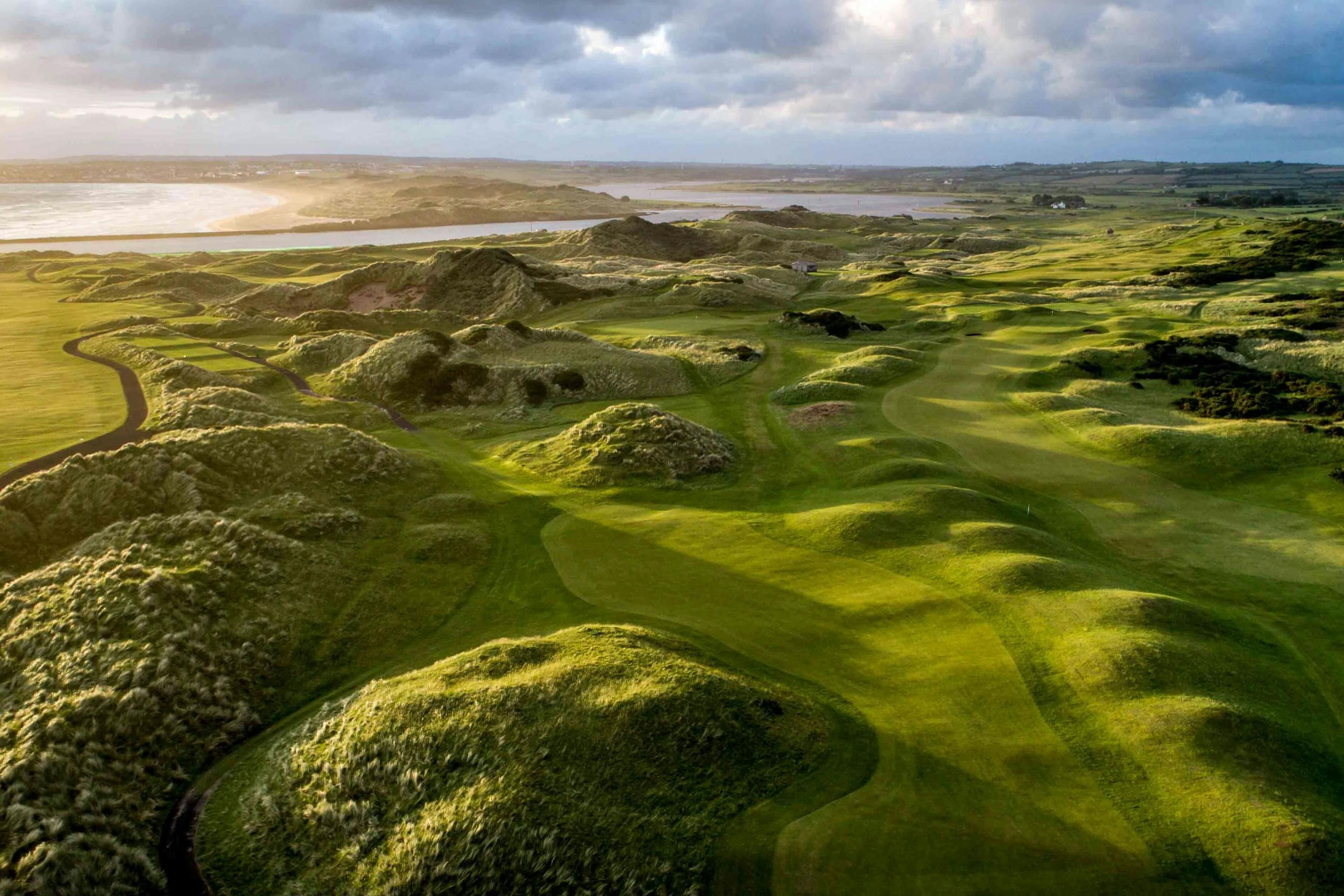Aerial view Castle Rock Golf Club