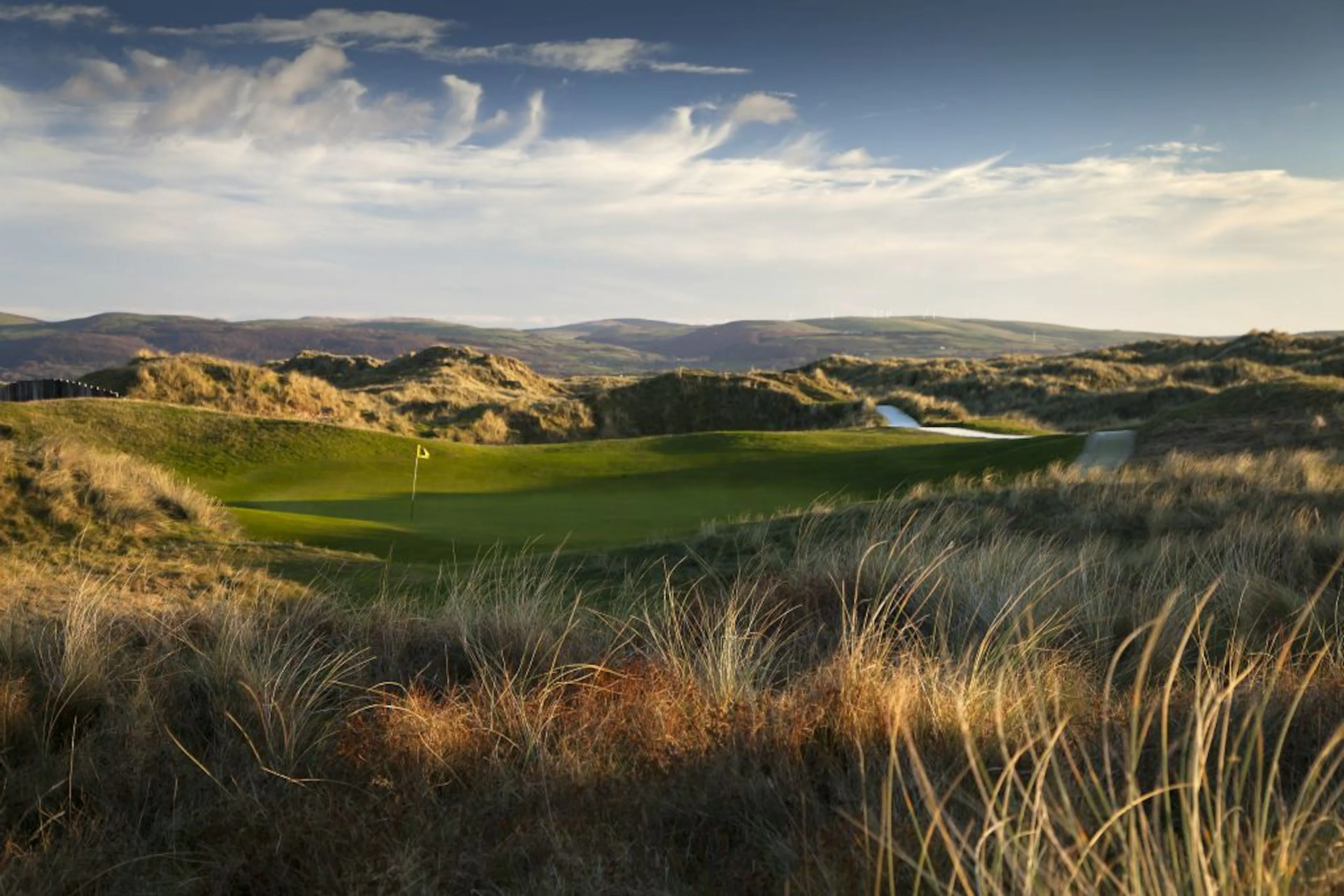The iconic Aberdovey Golf Club in north Wales  