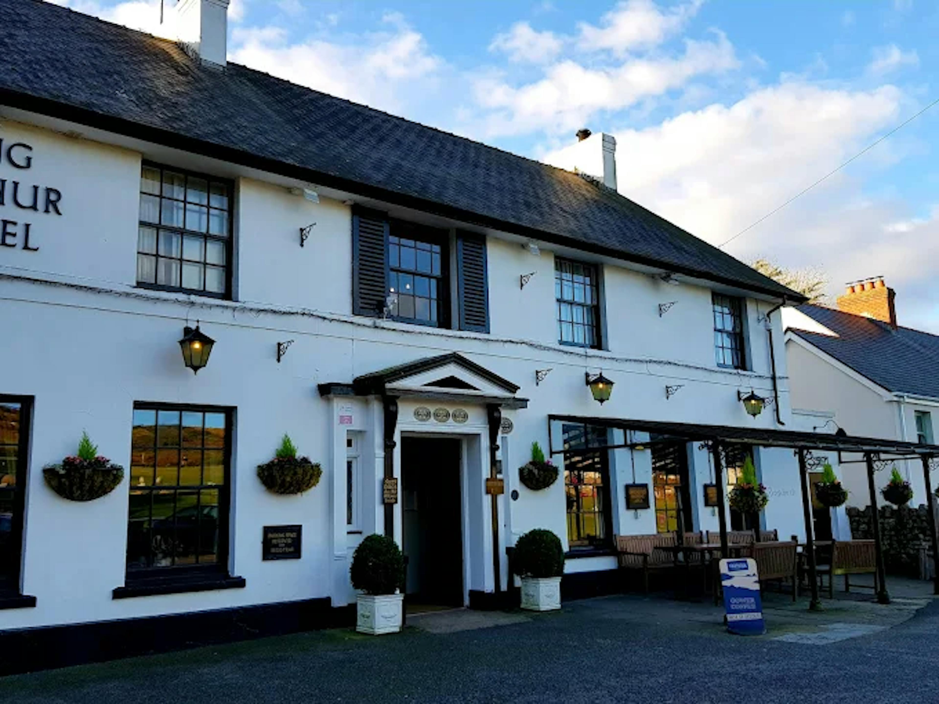 King Arthur Hotel vooraanzicht