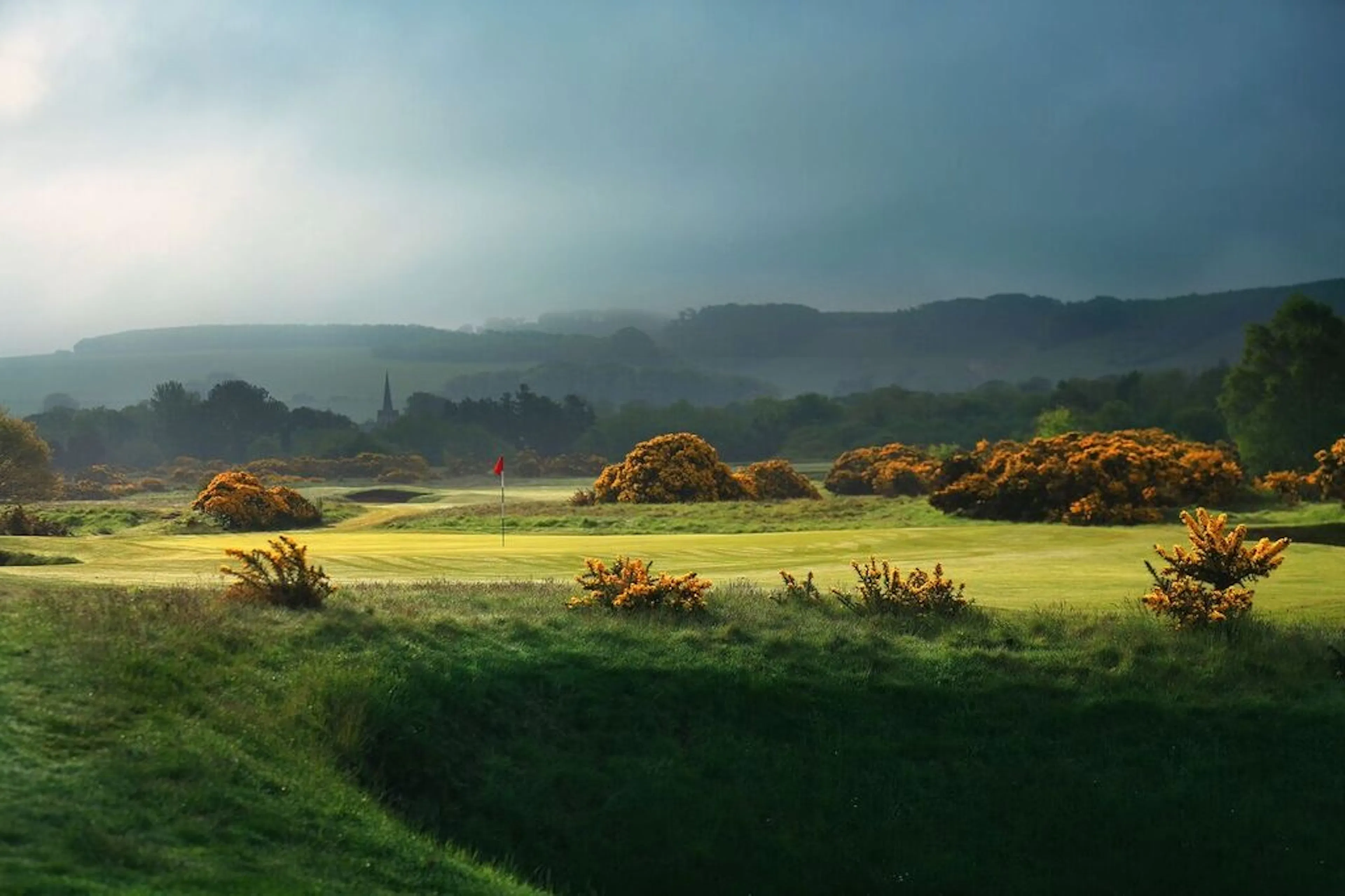 The fabulous inland links of Ganton Golf Club in Yorkshire. 