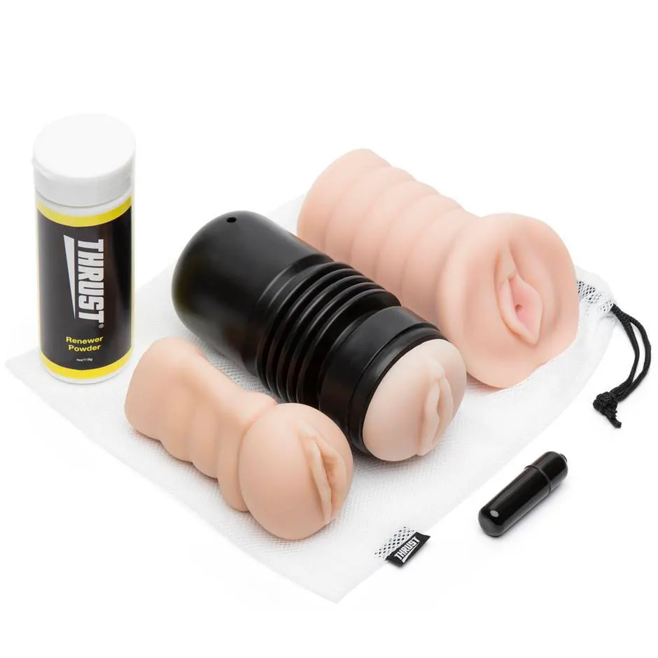 Doc Johnson Main Squeeze Porn Star Masturbator – Realistic Vagina Stroker For Men