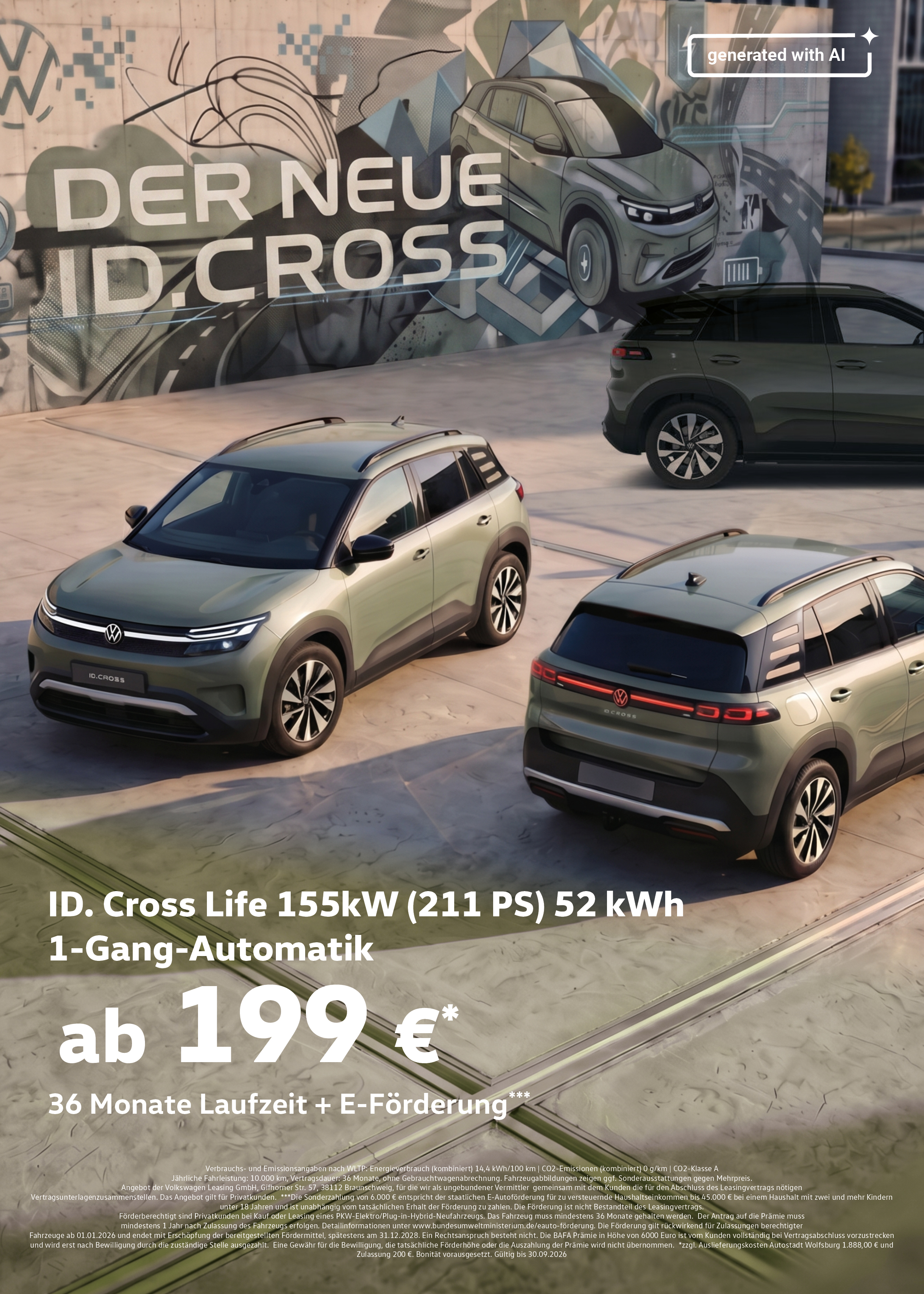 Der neue VW ID.Cross jetzt beim Autohaus Range bestellen