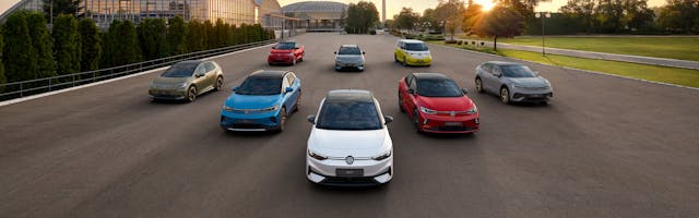 Die Volkswagen ID-Flotte