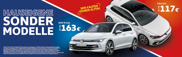Golf R-Line | Polo GTI | Hauseigene Sondermodelle