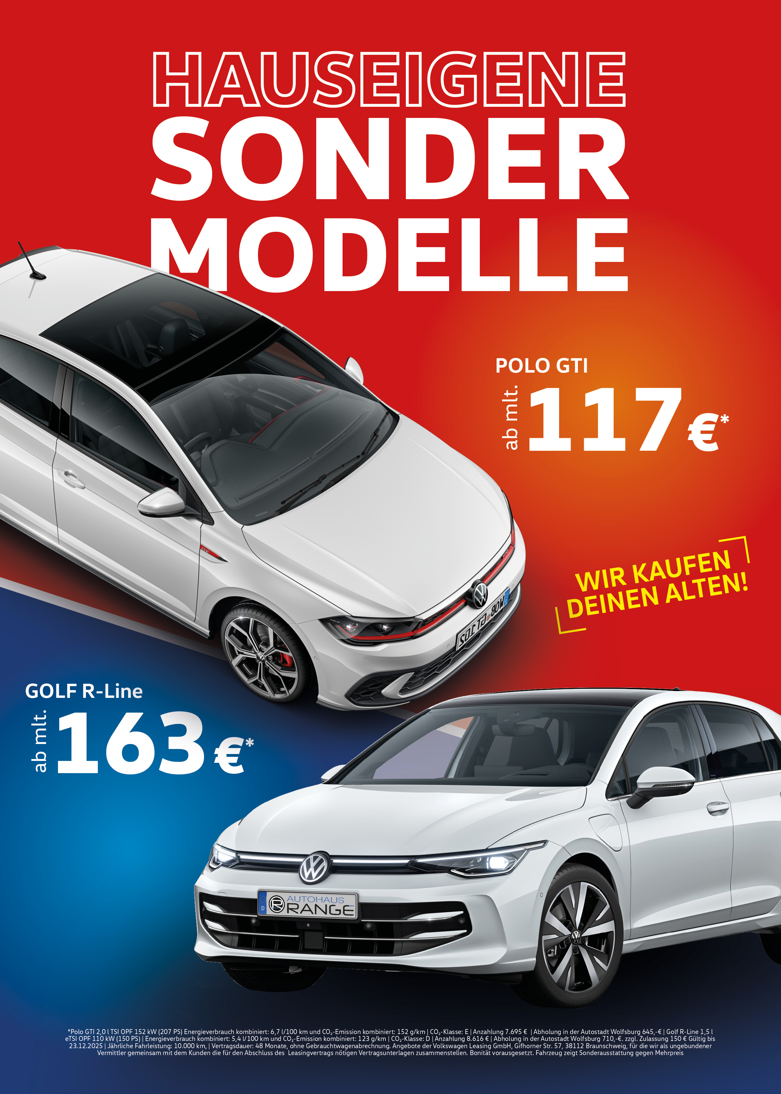 Golf R-Line | Polo GTI | Hauseigene Sondermodelle
