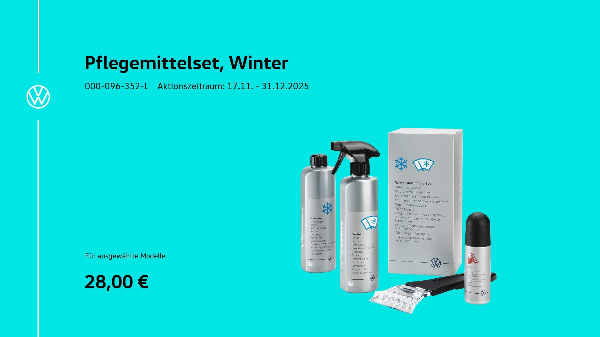 Pflegemittelset Winter