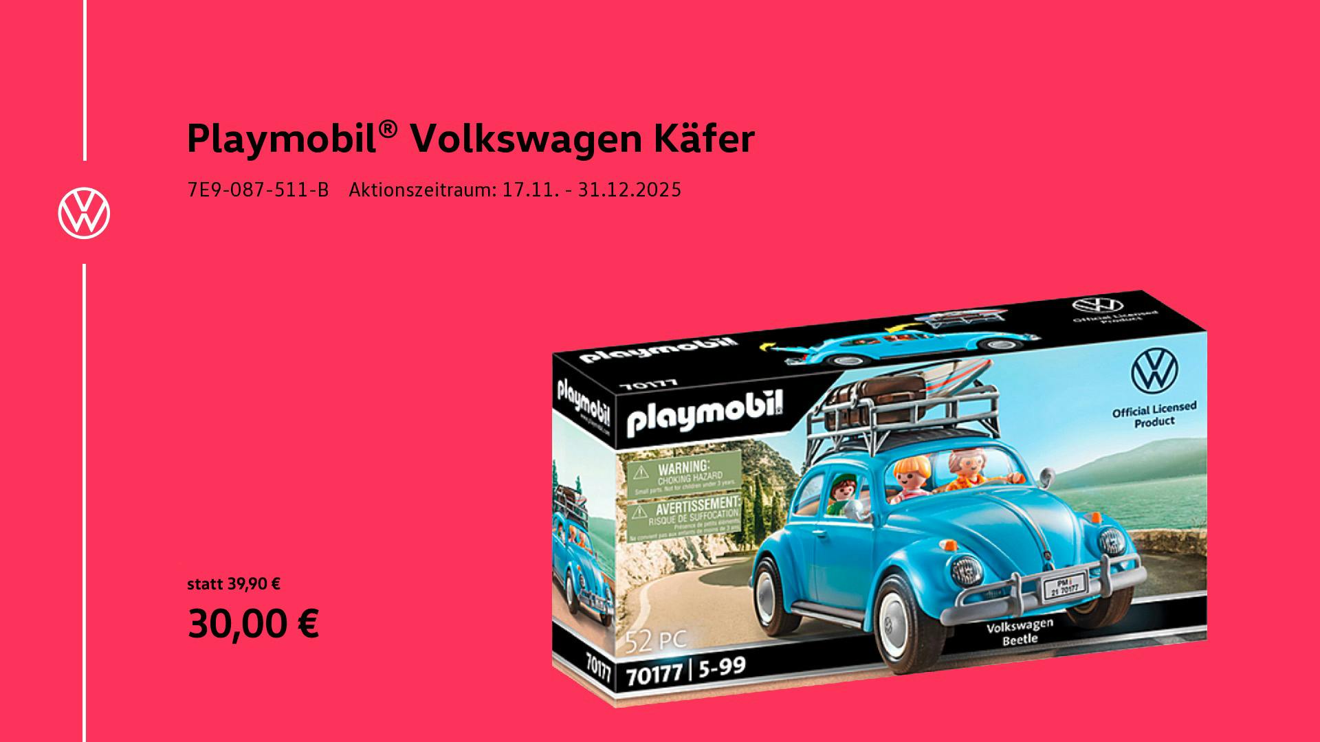 Playmobil Käfer Volkswagen
