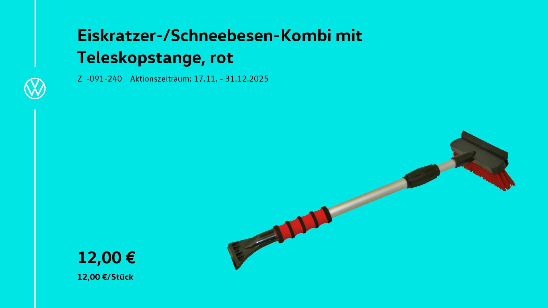 Eiskratzer Schneebesen Kombi 