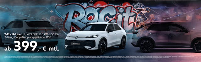 T-Roc sofort verfügbar | Top ausgestattet | Jetzt sichern
