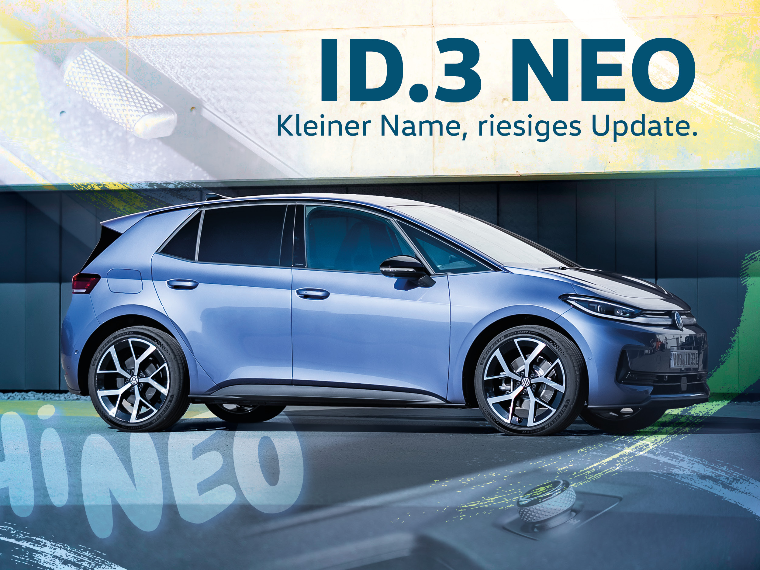 Blauer ID.3 Neo | Der neue ID.3 Neo von Volkswagen | Autohaus Range