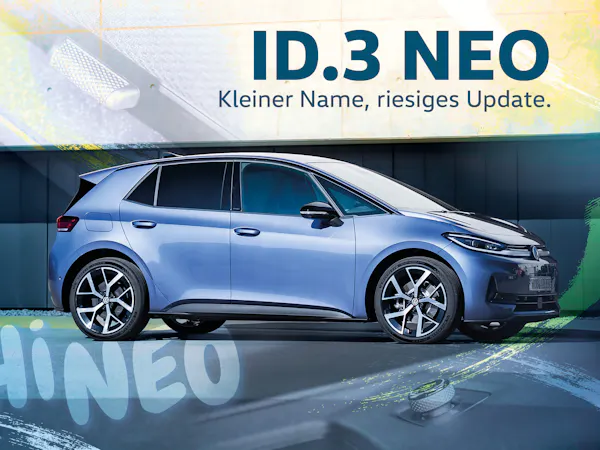 Blauer ID.3 Neo | Der neue ID.3 Neo von Volkswagen | Autohaus Range