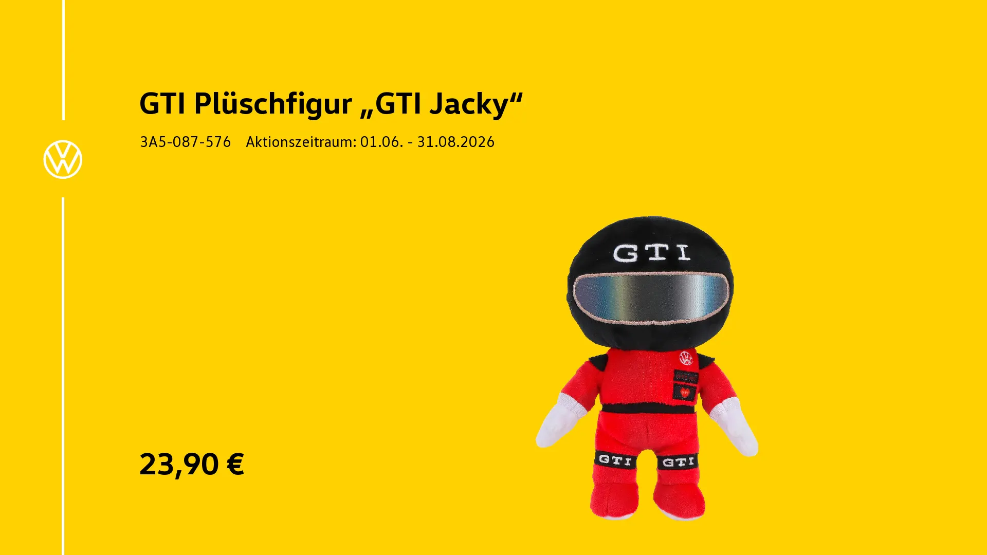 GTI Plüschfigur "GTI Jacky"