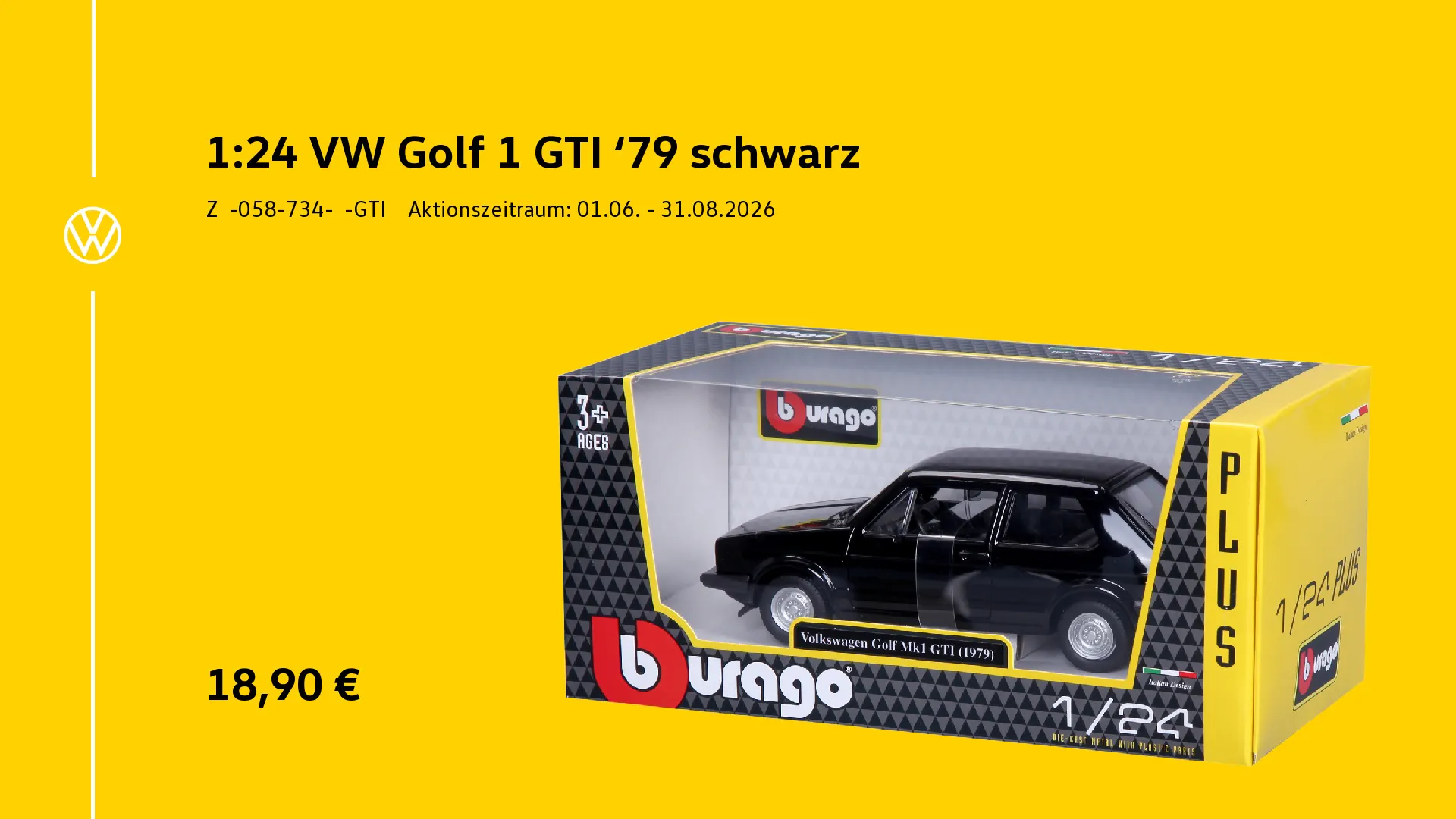 1:24 VW Golf 1 GTI