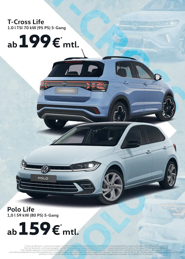 Polo und T-Cross Angebote Autohaus Range