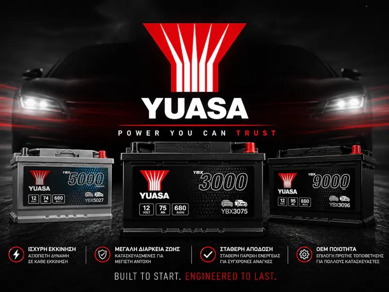 Μπαταρίες Yuasa