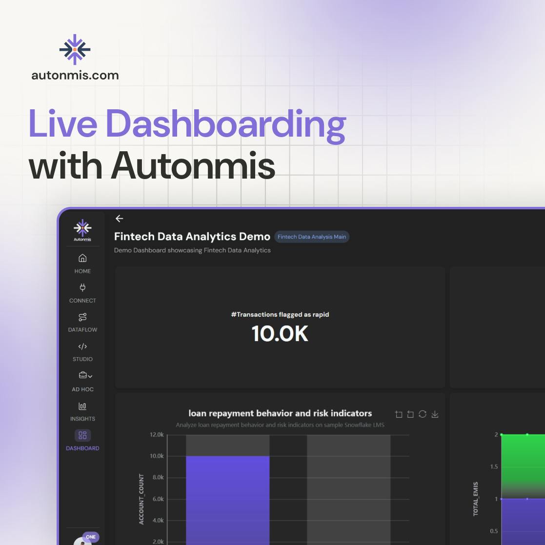 Autonmis One: Autonomous Data Workspace & Gen BI Platform