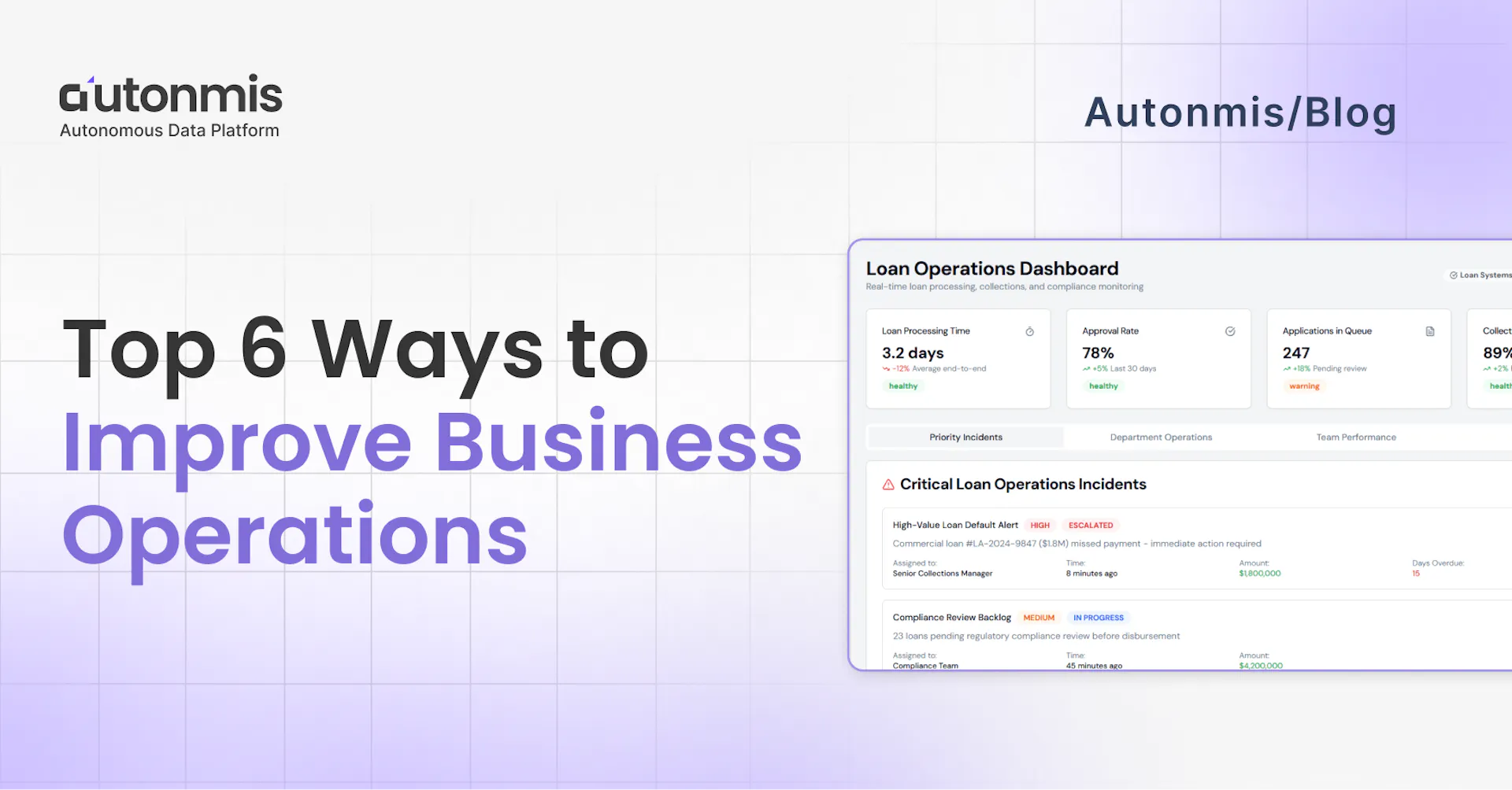 Top 6 Ways to Improve Business Operations