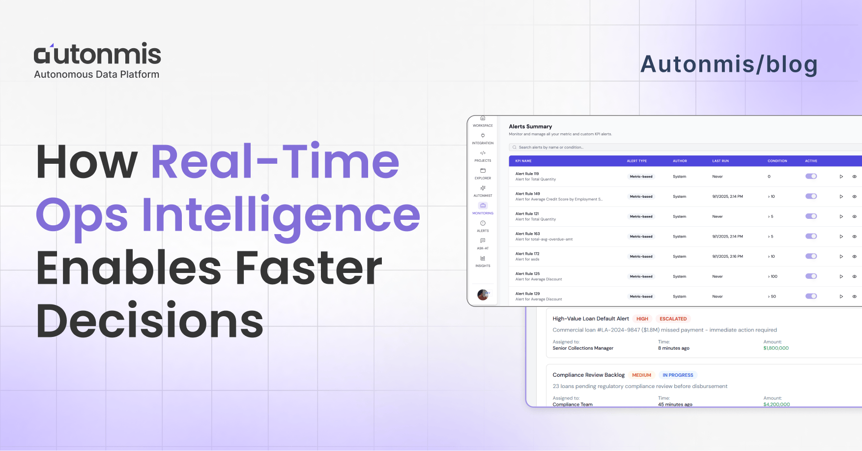 How Real-Time Ops Intelligence Enables Faster Decisions