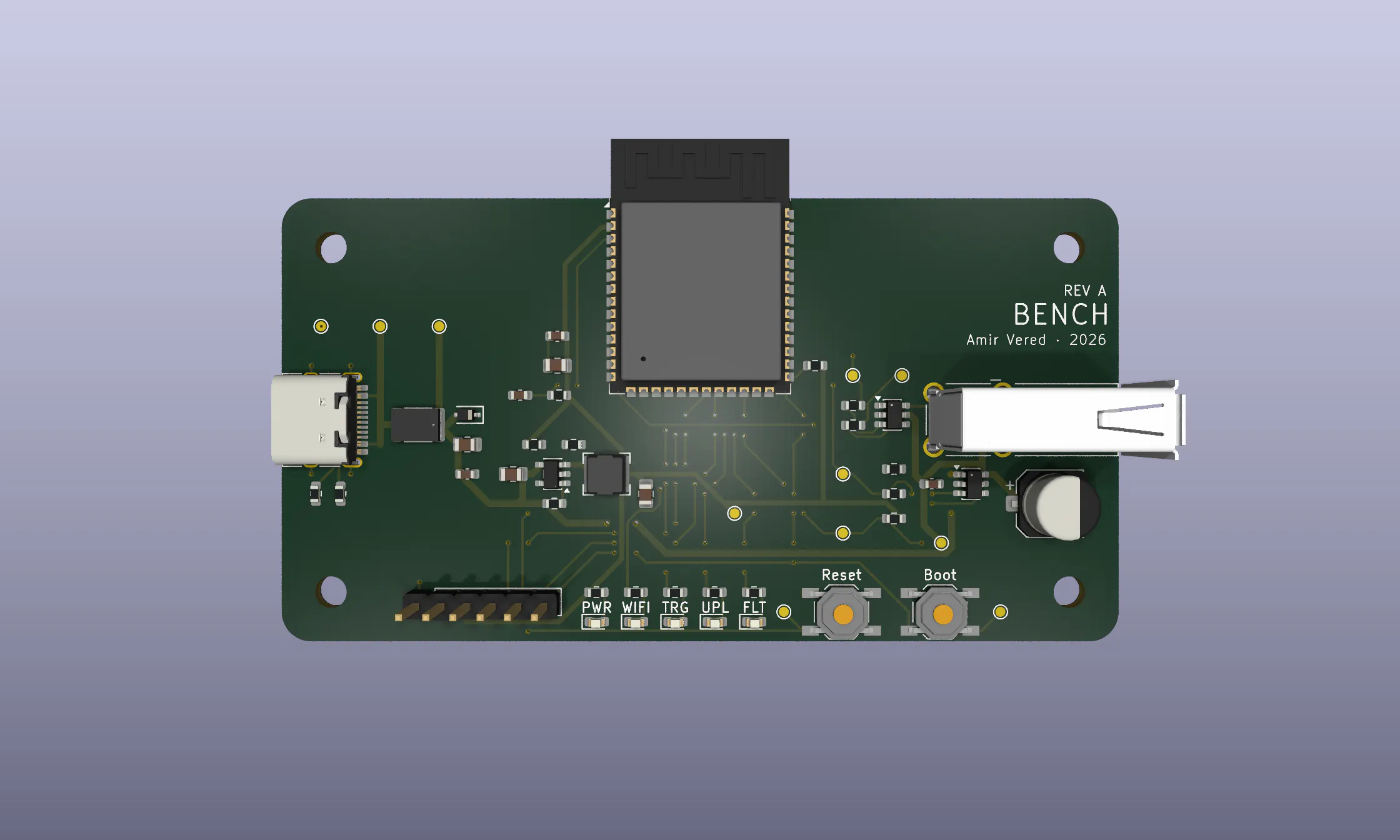 front 3D render