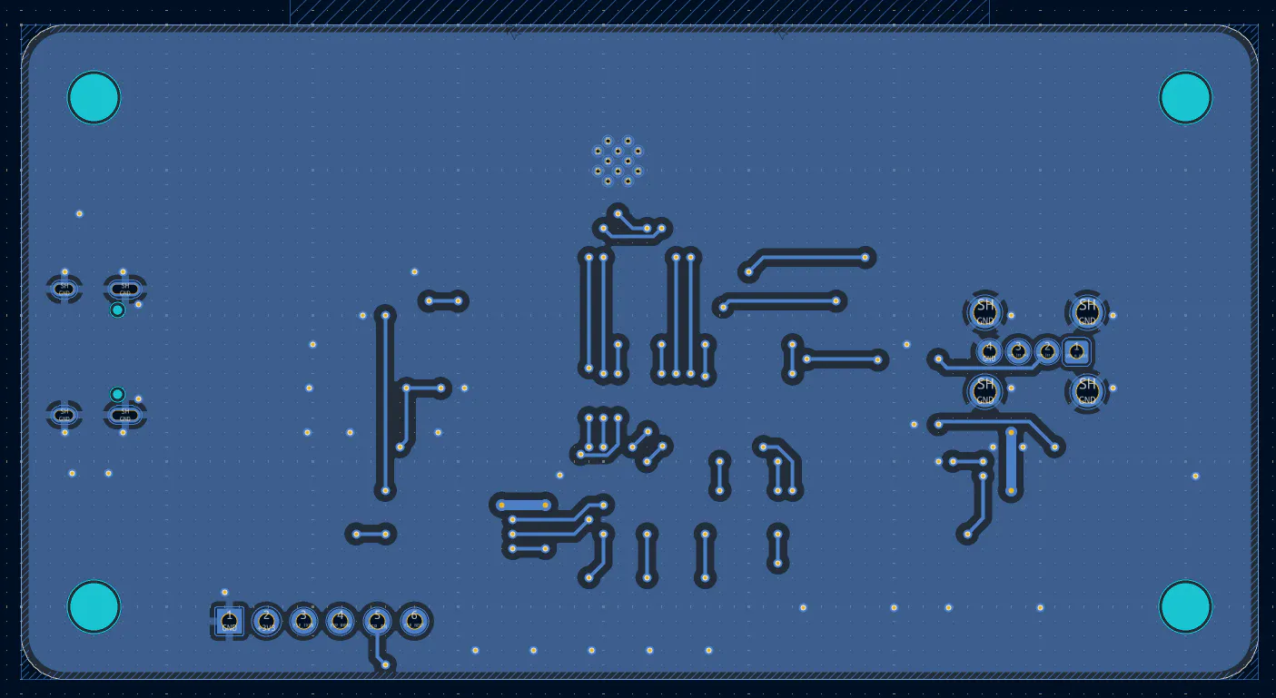 PCB layout back
