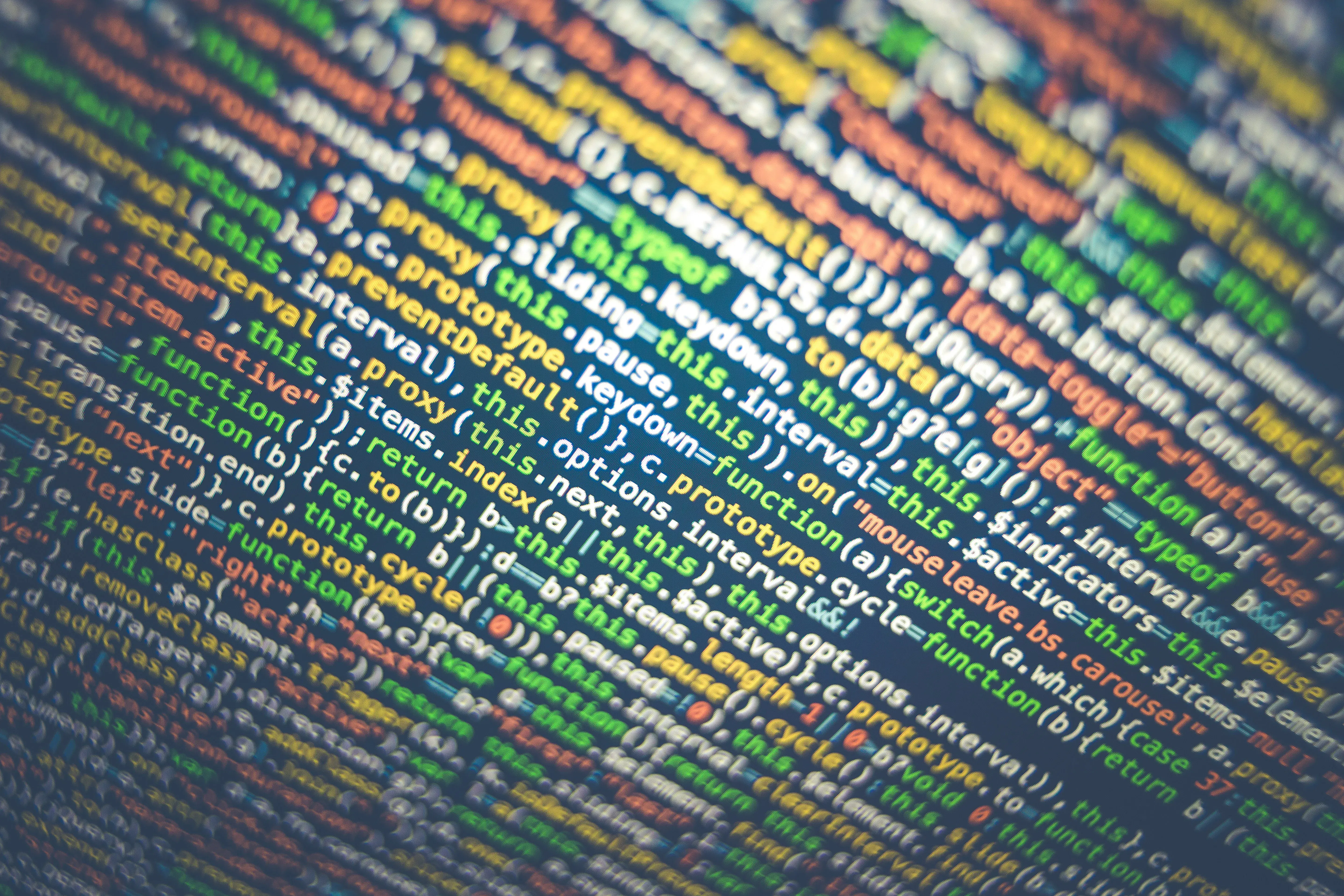 data visualization concept for modern software development