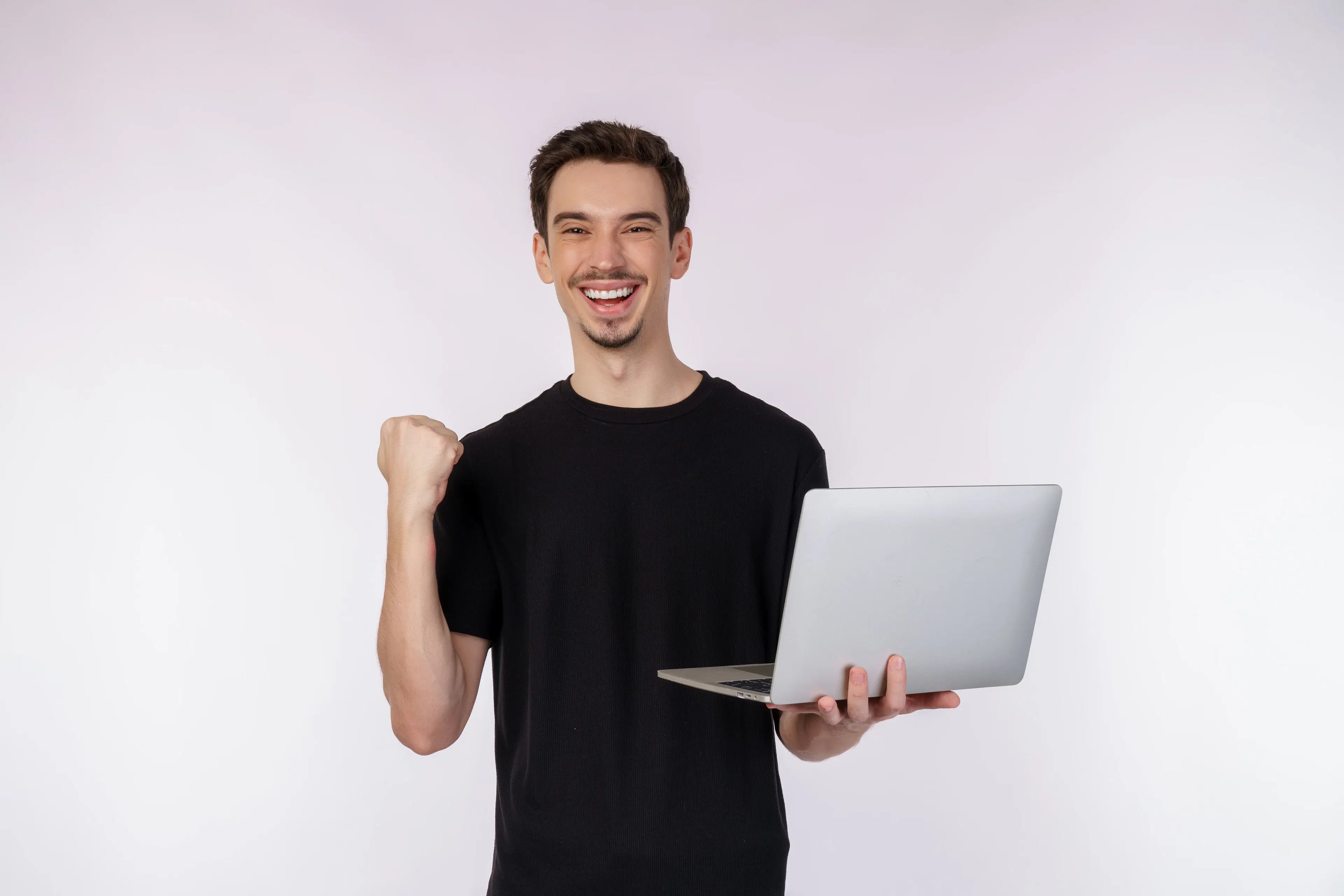 developer working on laptop for Python programming