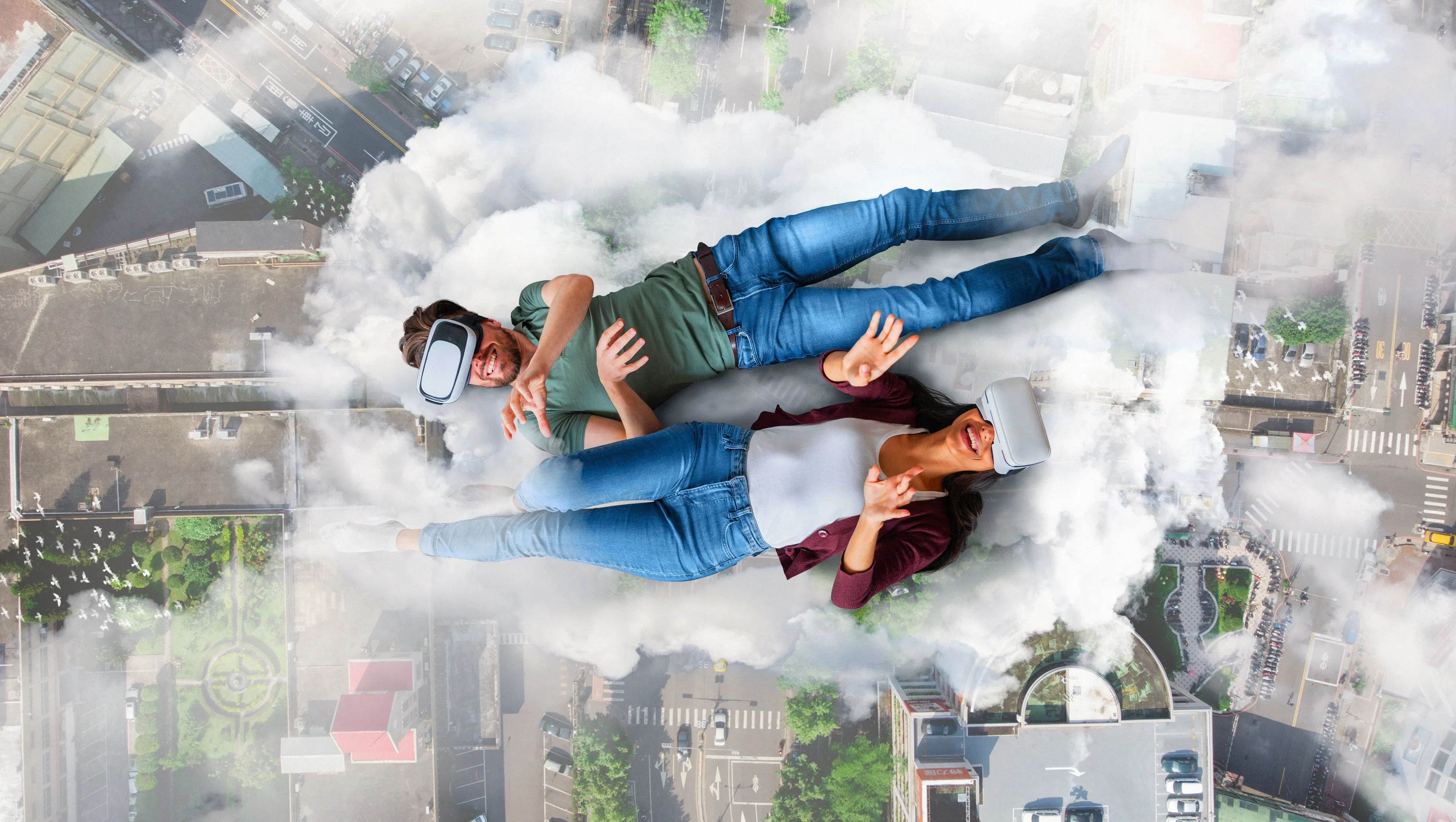 metaverse technology professional working on software project in modern office