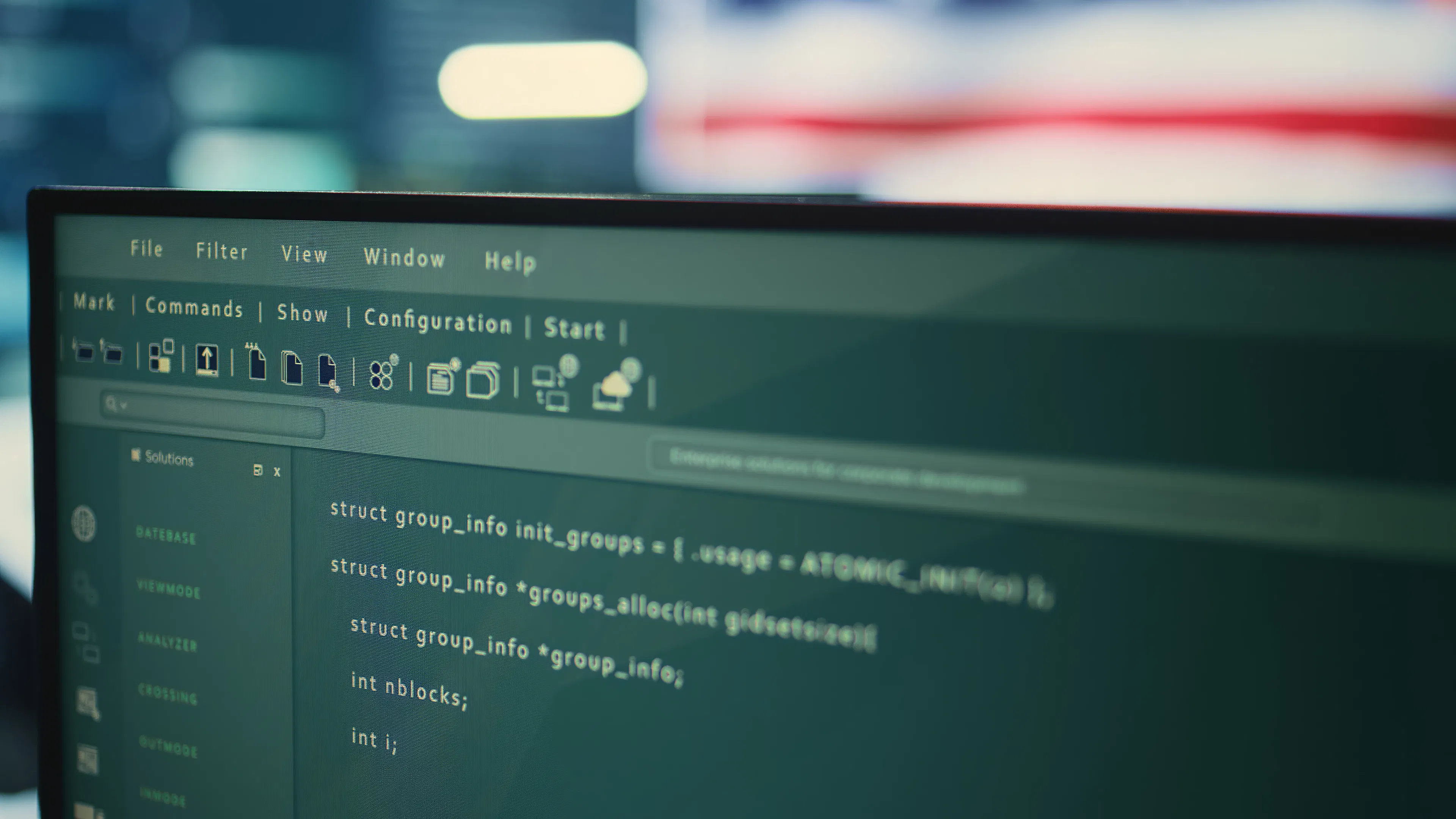 cybersecurity professional protecting software technology systems