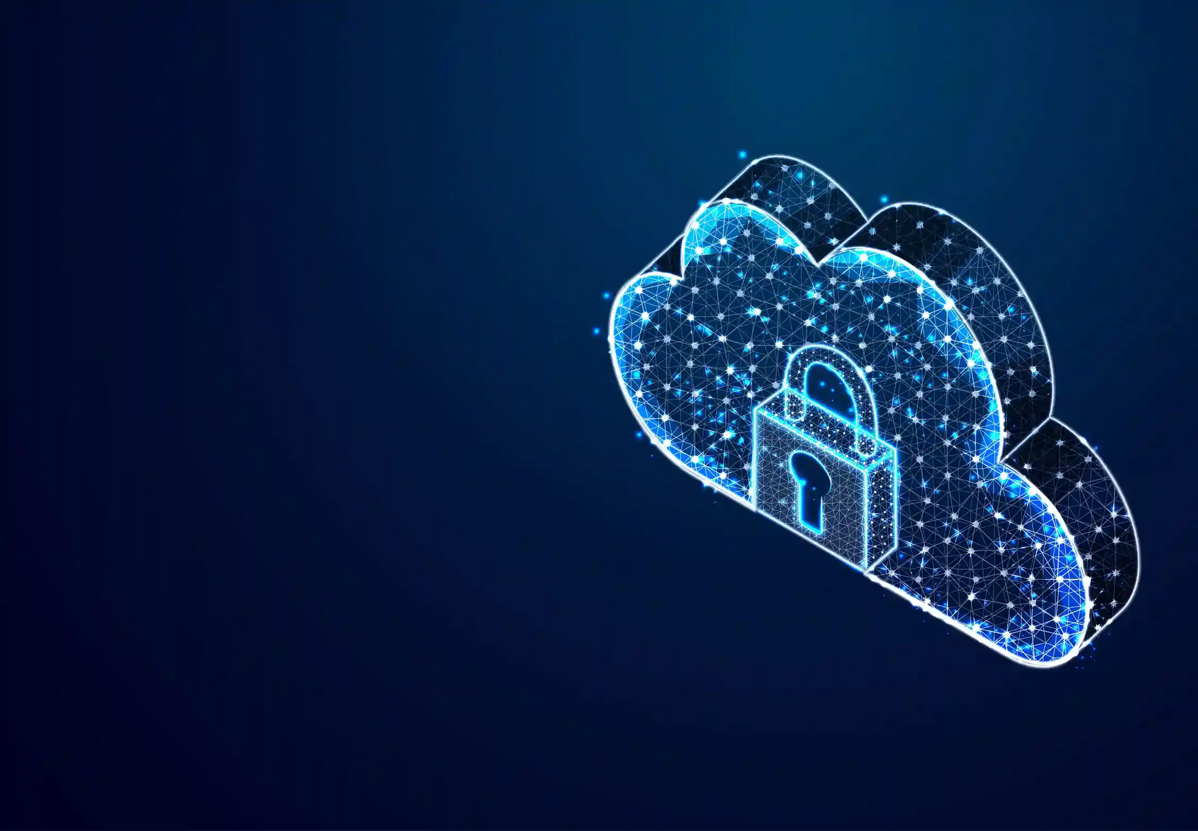 cloud computing professional working on software project in modern office