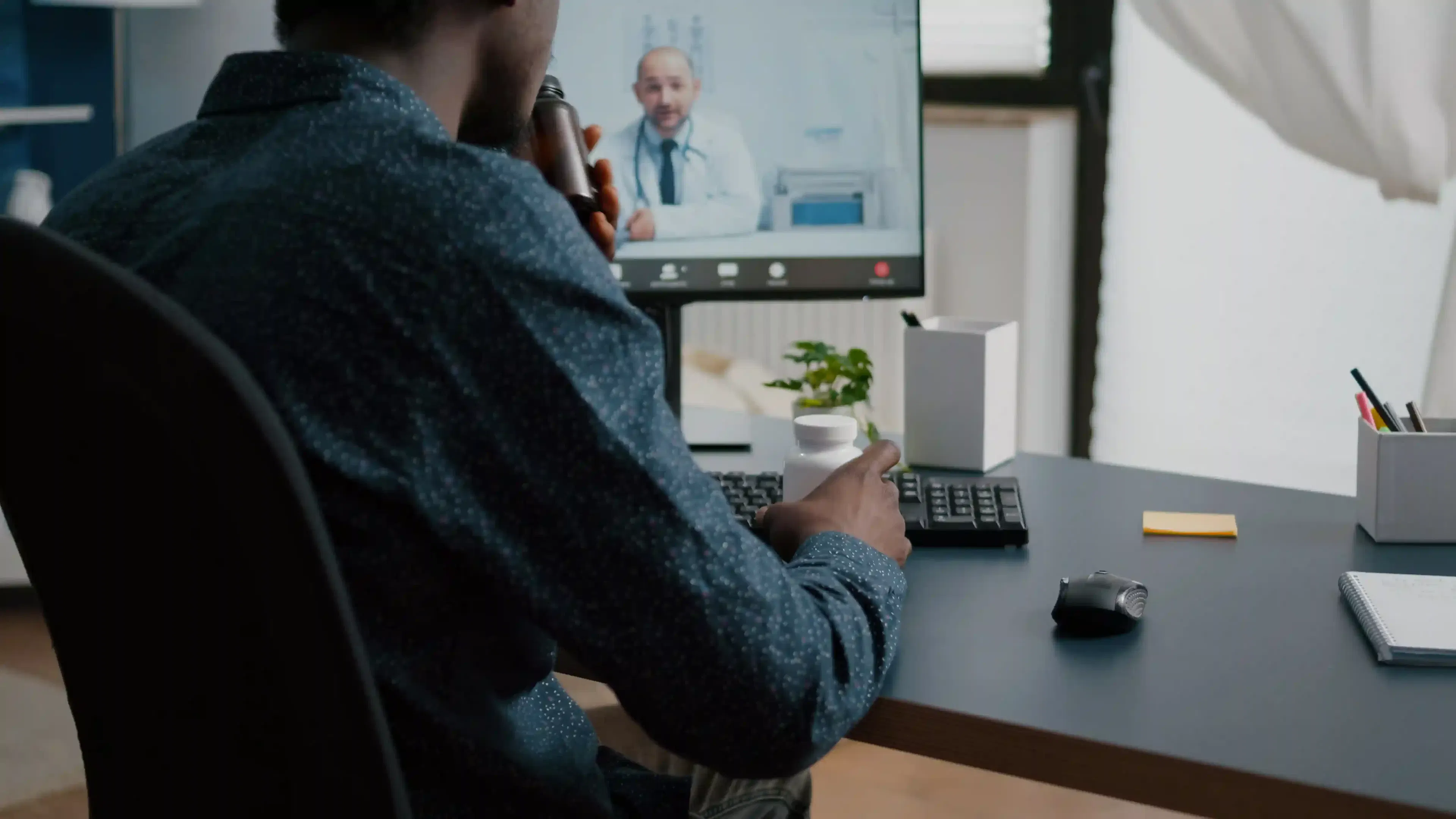 developer hiring professional working on software project in modern office
