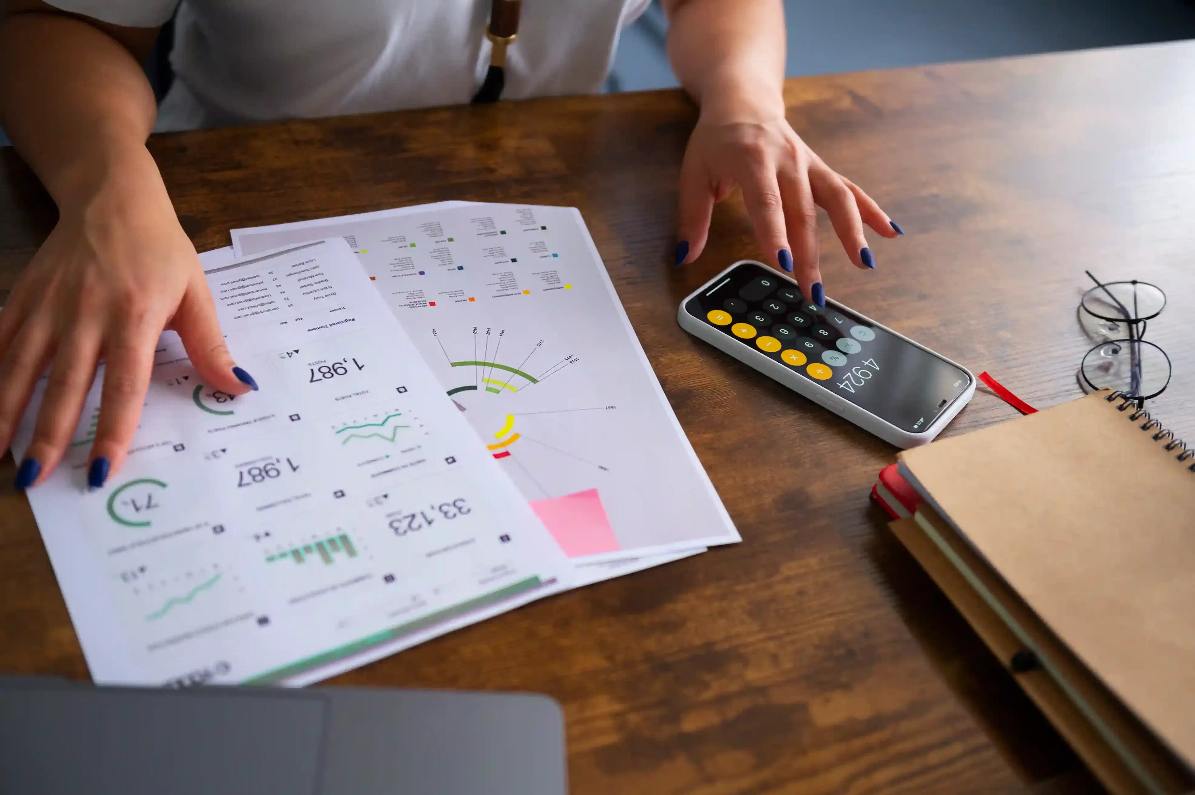 Visual representation of development timeline, features, and cost balance