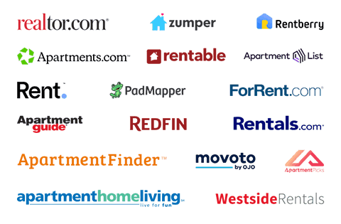 Avail listing partner logos