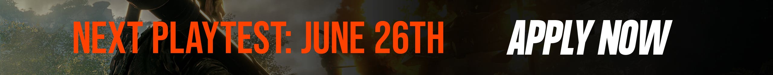 Next Playtest June 26th