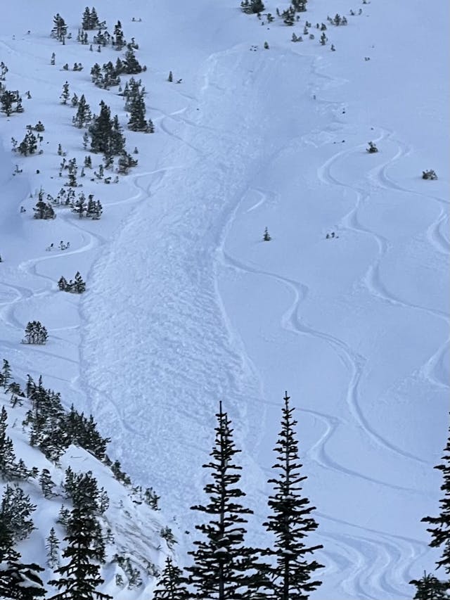 A small avalanche